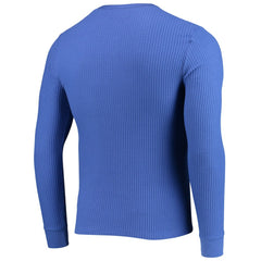 New England Patriots Junk Food Thermal Henley Long Sleeve T-Shirt