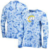 Los Angeles Rams New Era Tie-Dye Long Sleeve T-Shirt