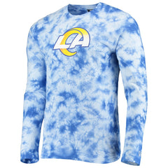 Los Angeles Rams New Era Tie-Dye Long Sleeve T-Shirt