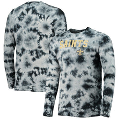 New Orleans Saints New Era Tie-Dye Long Sleeve T-Shirt