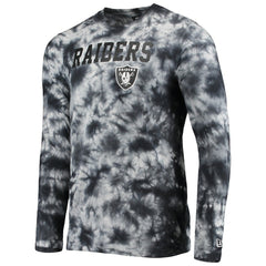 Las Vegas Raiders New Era Tie-Dye Long Sleeve T-Shirt