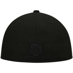 Atlanta Falcons New Era Black on Black Low Profile 59FIFTY II Fitted Hat