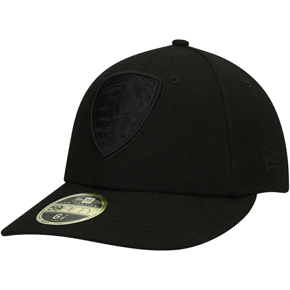 Baltimore Ravens New Era Black on Black Low Profile 59FIFTY II Fitted Hat