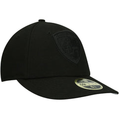 Baltimore Ravens New Era Black on Black Low Profile 59FIFTY II Fitted Hat