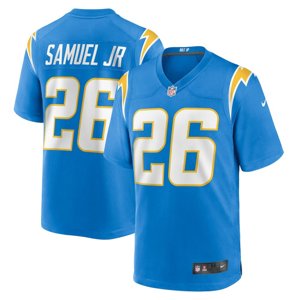Los Angeles Chargers Nike Asante Samuel Jr. Game Player Jersey