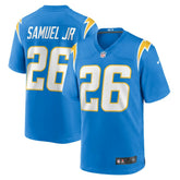 Los Angeles Chargers Nike Asante Samuel Jr. Game Player Jersey