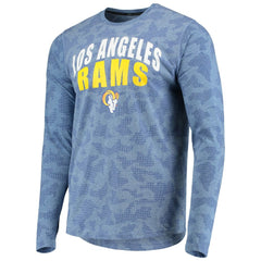 Los Angeles Rams MSX by Michael Strahan Camo Performance Long Sleeve T-Shirt
