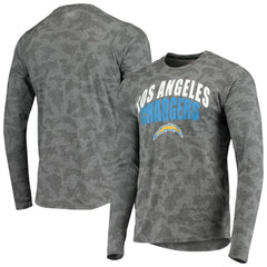 Los Angeles Chargers MSX by Michael Strahan Camo Performance Long Sleeve T-Shirt