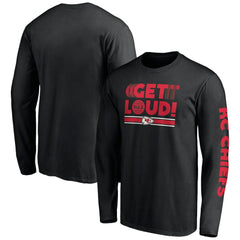 Kansas City Chiefs Fanatics Hometown Collection Facemask Long Sleeve T-Shirt