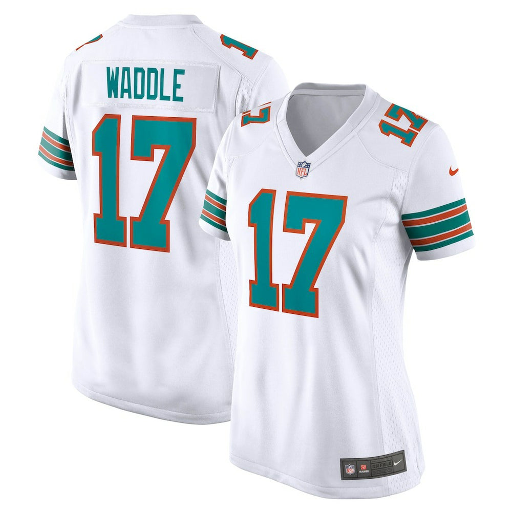 Miami Dolphins Nike Jaylen Waddle Women's Game Jersey