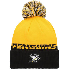 Pittsburgh Penguins adidas COLD.RDY Cuffed Knit Hat with Pom Sale