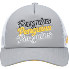 Pittsburgh Penguins adidas Women's Foam Trucker Snapback Hat Discount