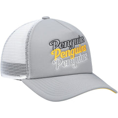 Pittsburgh Penguins adidas Women's Foam Trucker Snapback Hat Discount