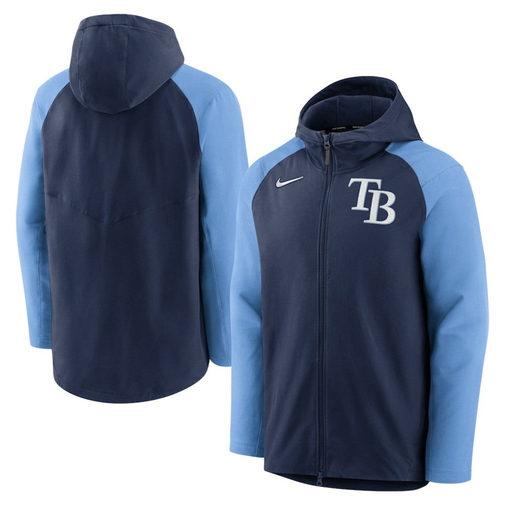 Tampa Bay Rays Nike Authentic Collection Performance Raglan Full-Zip Hoodie | MLB Near me