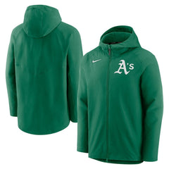 Athletics Nike Authentic Collection Performance Raglan Full-Zip Hoodie | MLB Near me