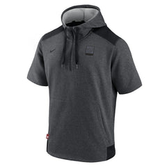 Washington Nationals Nike Authentic Collection Dry Flux Performance Quarter-Zip Short Sleeve Hoodie | MLB Online