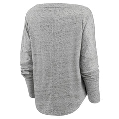 Los Angeles Lakers Women's Nostalgia Off-The-Shoulder Long Sleeve T-Shirt For Sale