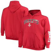 Houston Rockets Big & Tall Team Wordmark Pullover Hoodie sale Discount