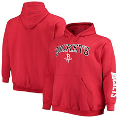 Houston Rockets Big & Tall Team Wordmark Pullover Hoodie sale Discount