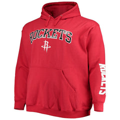 Houston Rockets Big & Tall Team Wordmark Pullover Hoodie sale Discount