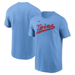 Minnesota Twins Nike Cooperstown Collection Wordmark T-Shirt | MLB New