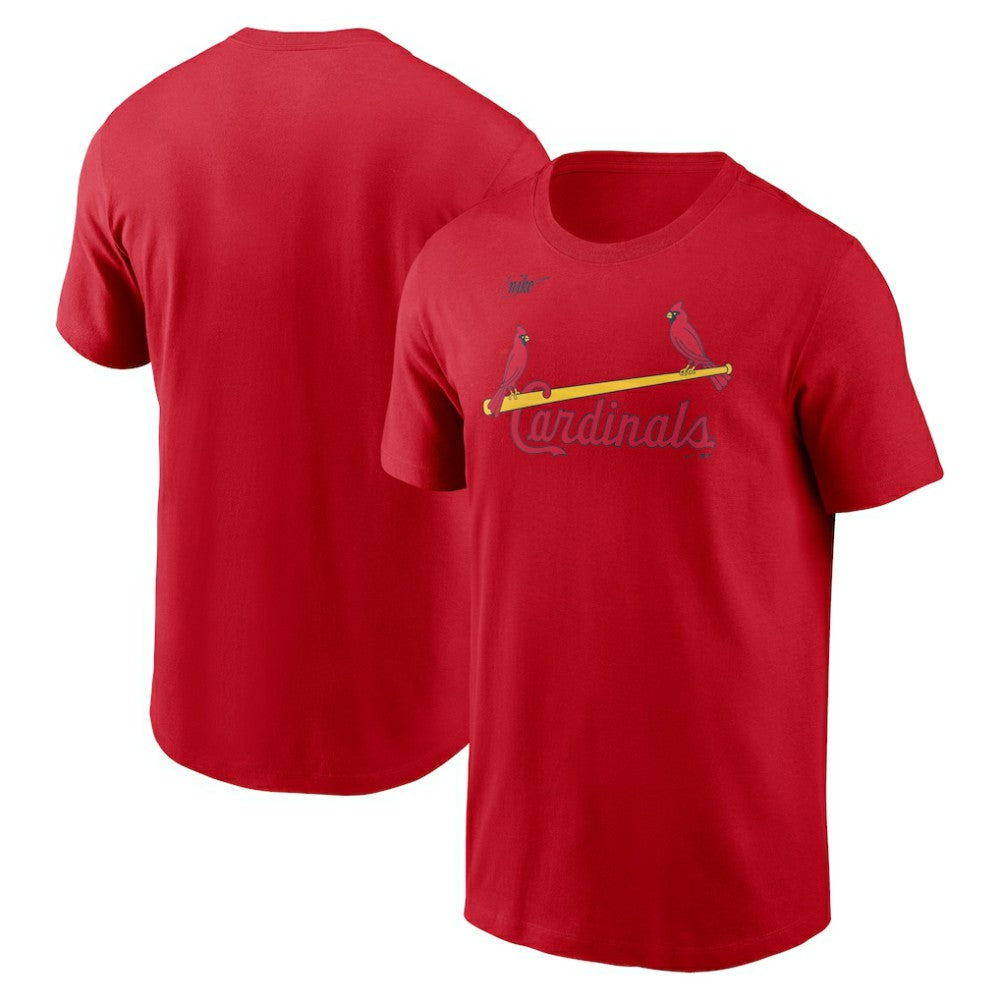 St. Louis Cardinals Nike Cooperstown Collection Wordmark T-Shirt | MLB Outlet