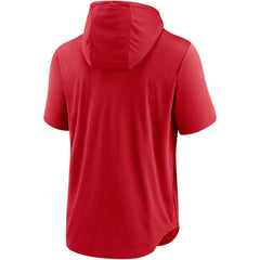 Washington Nationals Nike Lockup Performance Short Sleeve Lightweight Hooded Top | MLB US