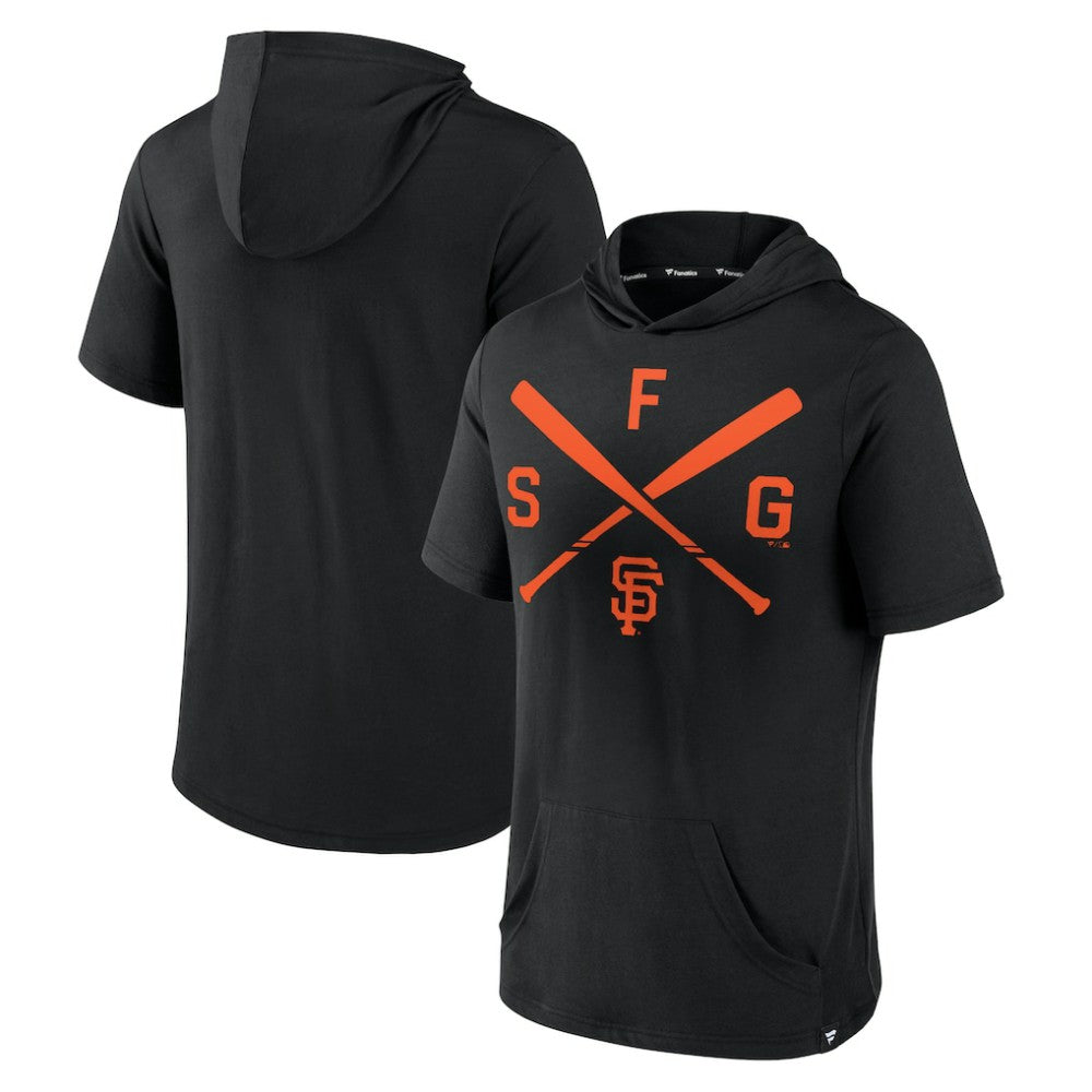 San Francisco Giants Fanatics Iconic Rebel Short Sleeve Hooded Top | MLB Near me