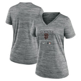 San Francisco Giants Nike Women's Authentic Collection Velocity Performance V-Neck T-Shirt | MLB Online