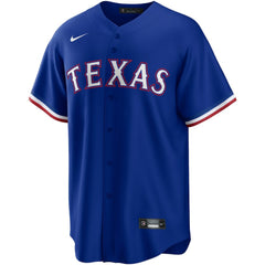 Texas Rangers Nike Alternate Replica Team Logo Jersey | MLB Discount