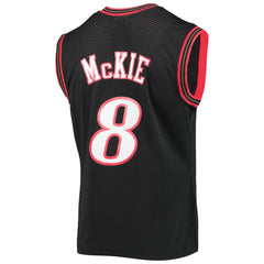 Aaron McKie Philadelphia 76ers Hardwood Classics Swingman Jersey - Black