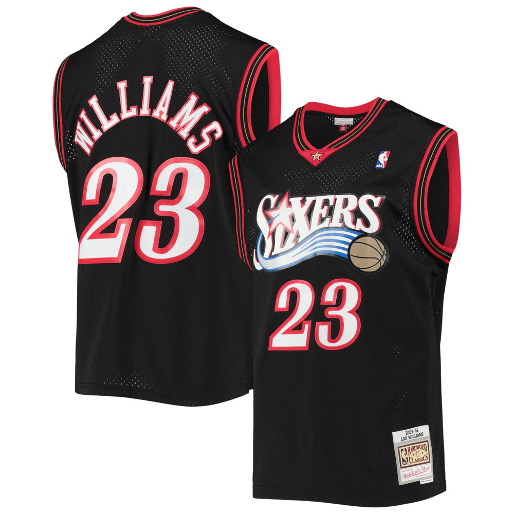 Lou Williams Philadelphia 76ers 2005/06 Hardwood Classics Swingman Jersey On Sale