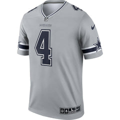 Dallas Cowboys Nike Dak Prescott Inverted Legend Player Performance Top