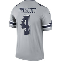 Dallas Cowboys Nike Dak Prescott Inverted Legend Player Performance Top