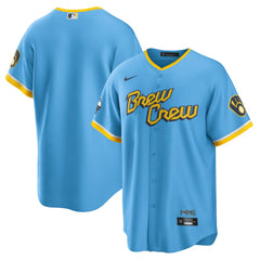 Milwaukee Brewers Nike City Connect Replica Team Jersey | MLB Online