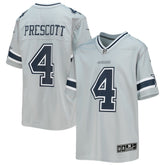 Dallas Cowboys Nike Dak Prescott Youth Inverted Team Game Jersey