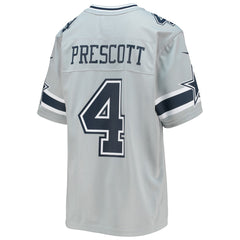 Dallas Cowboys Nike Dak Prescott Youth Inverted Team Game Jersey