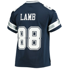 Dallas Cowboys Nike CeeDee Lamb Youth Player Game Jersey
