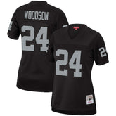 Las Vegas Raiders Mitchell & Ness Charles Woodson Women's Legacy Replica Team Jersey
