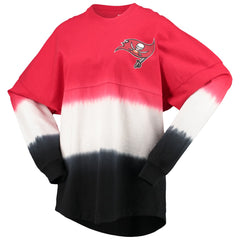 Tampa Bay Buccaneers Fanatics Women's Ombre Long Sleeve T-Shirt