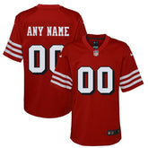San Francisco 49ers Nike Youth Alternate Custom Game Jersey