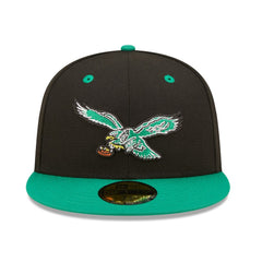 Philadelphia Eagles New Era Flipside 2Tone 59FIFTY Fitted Hat