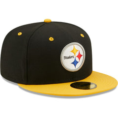 Pittsburgh Steelers New Era Flipside 2Tone 59FIFTY Fitted Hat