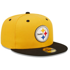 Pittsburgh Steelers New Era Flipside 2Tone 59FIFTY Fitted Hat