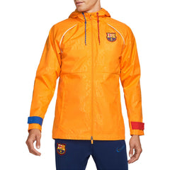 Barcelona All-Weather Full-Zip Jacket Orange - Nike
