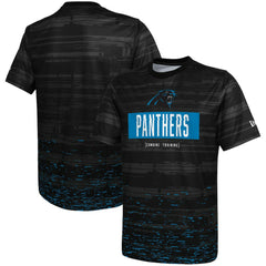 Carolina Panthers New Era Combine Authentic Sweep T-Shirt