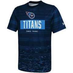 Tennessee Titans New Era Combine Authentic Sweep T-Shirt