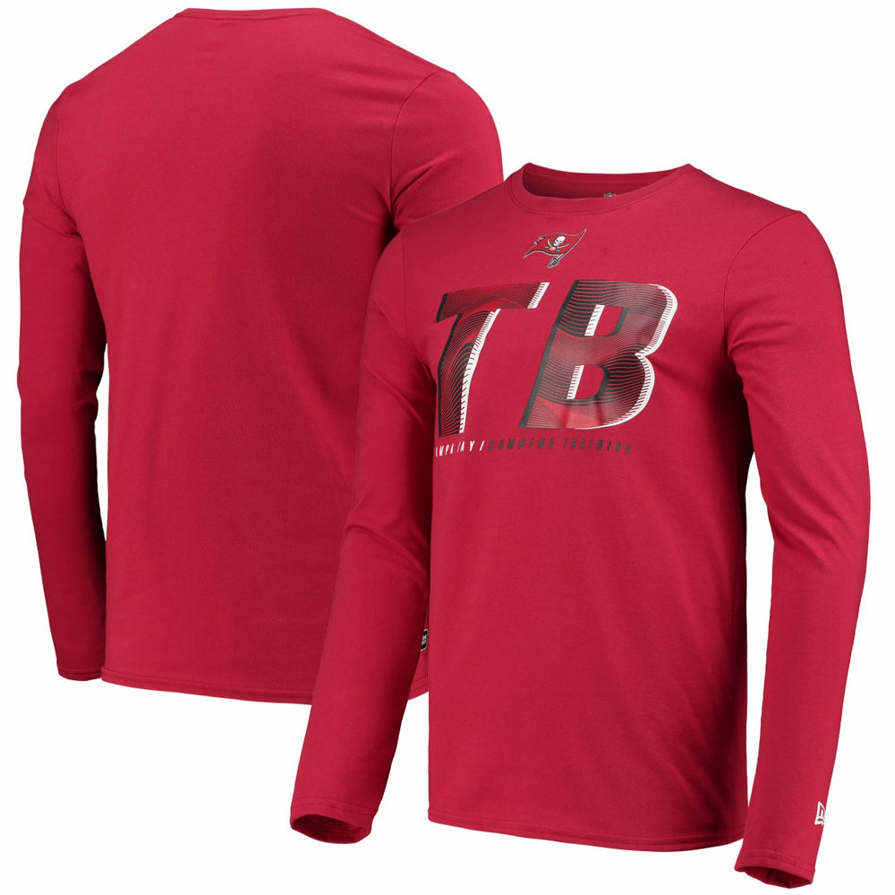 Tampa Bay Buccaneers New Era Combine Authentic Static Abbreviation Long Sleeve T-Shirt