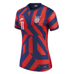 Christen Press USWNT 2021/22 Away Vapor Match Jersey Blue - Nike