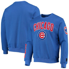Chicago Cubs Pro Standard Stacked Logo Pullover Sweatshirt | MLB Online